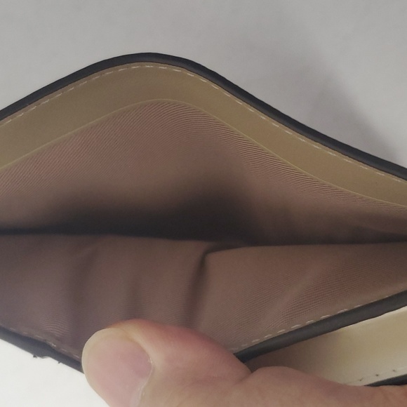 Coach CH480 Medium Corner Zip Wallet In Signature Canvas W/Nostalgic Ditsy Print - Picture 8 of 12